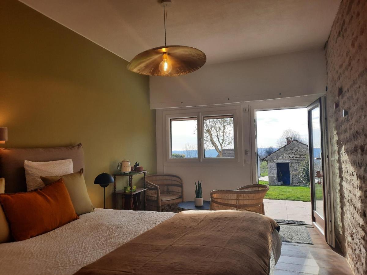 Bed and Breakfast Au Dela Des Vignes Baubigny Exterior foto